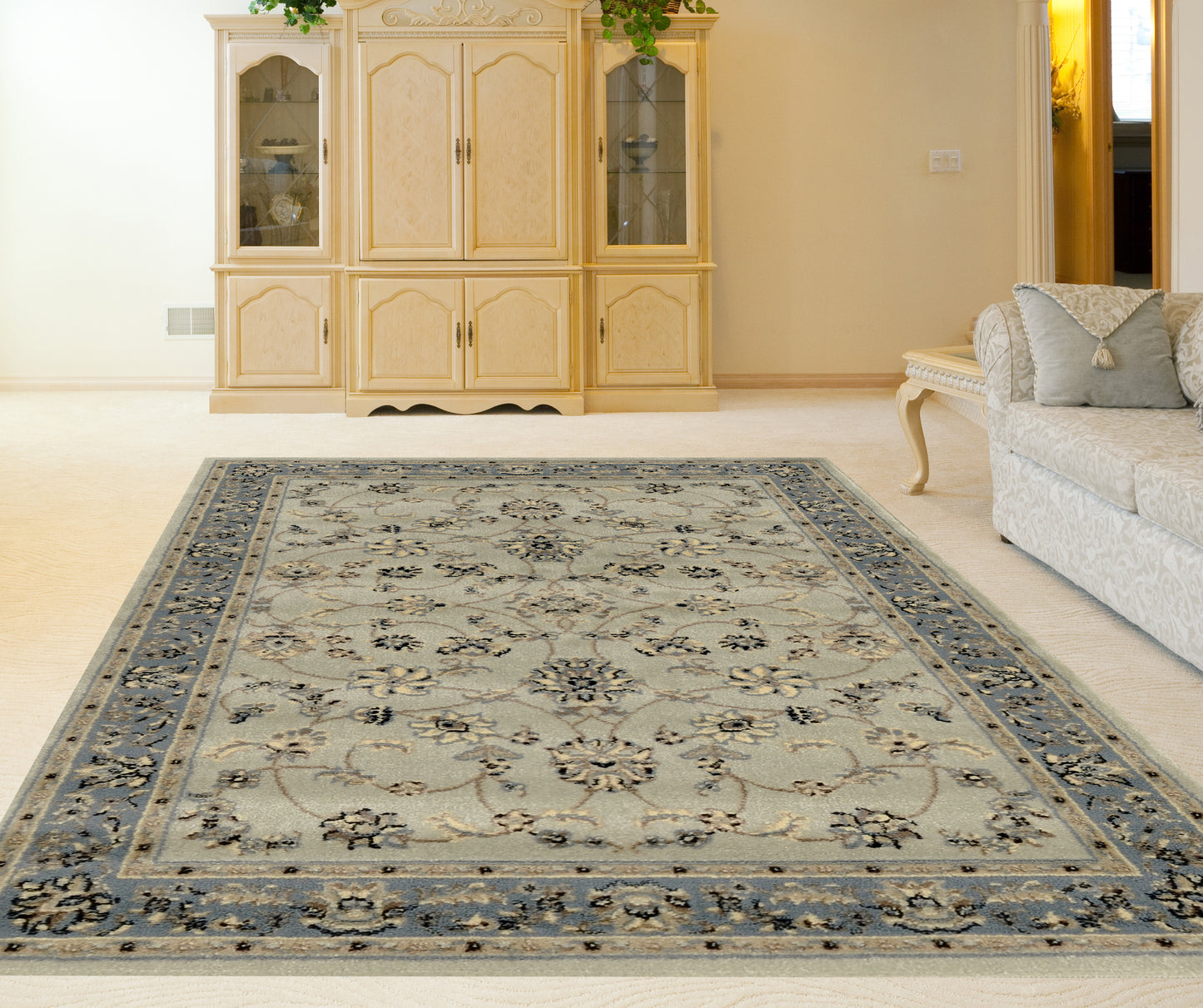 Alba 1596 Machine Made Synthetic Blend Indoor Area Rug By Radici USA