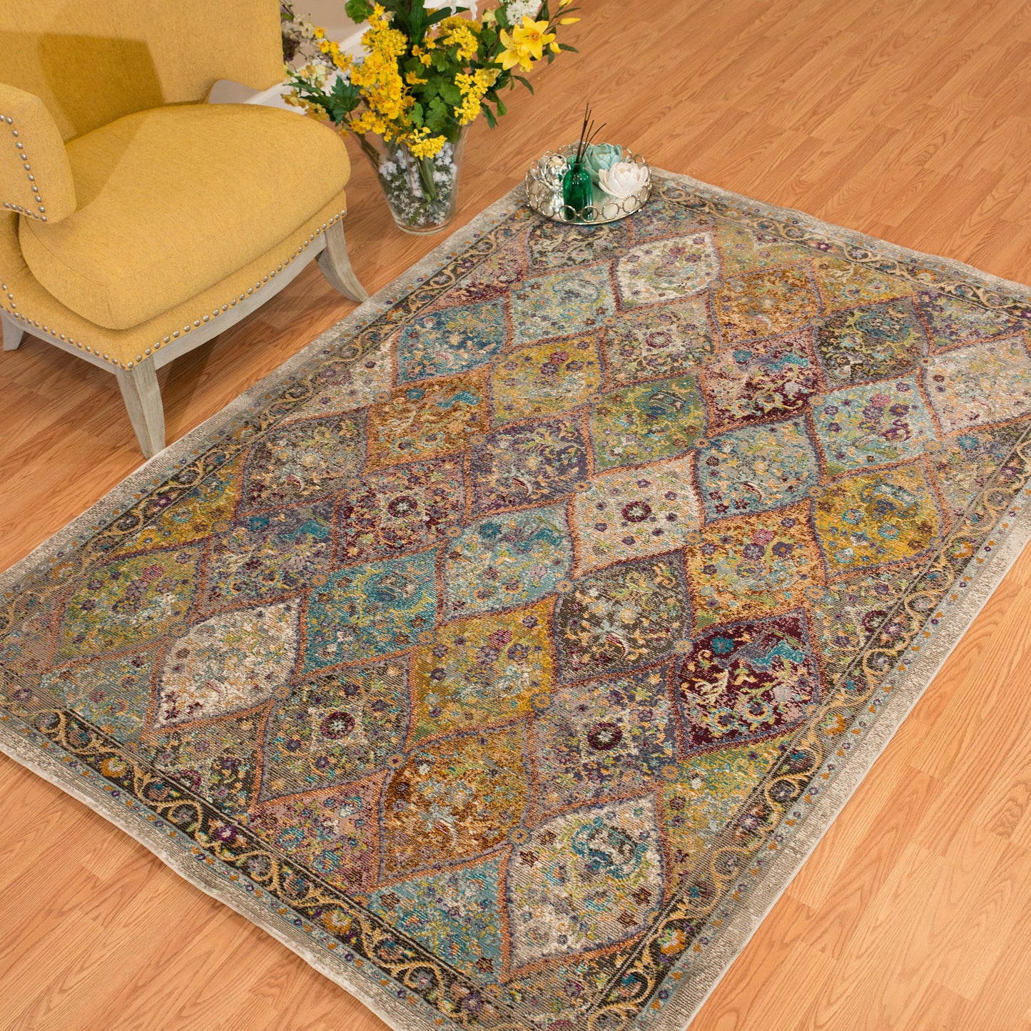 1830-Nash Court Synthetic Blend Indoor Area Rug by United Weavers