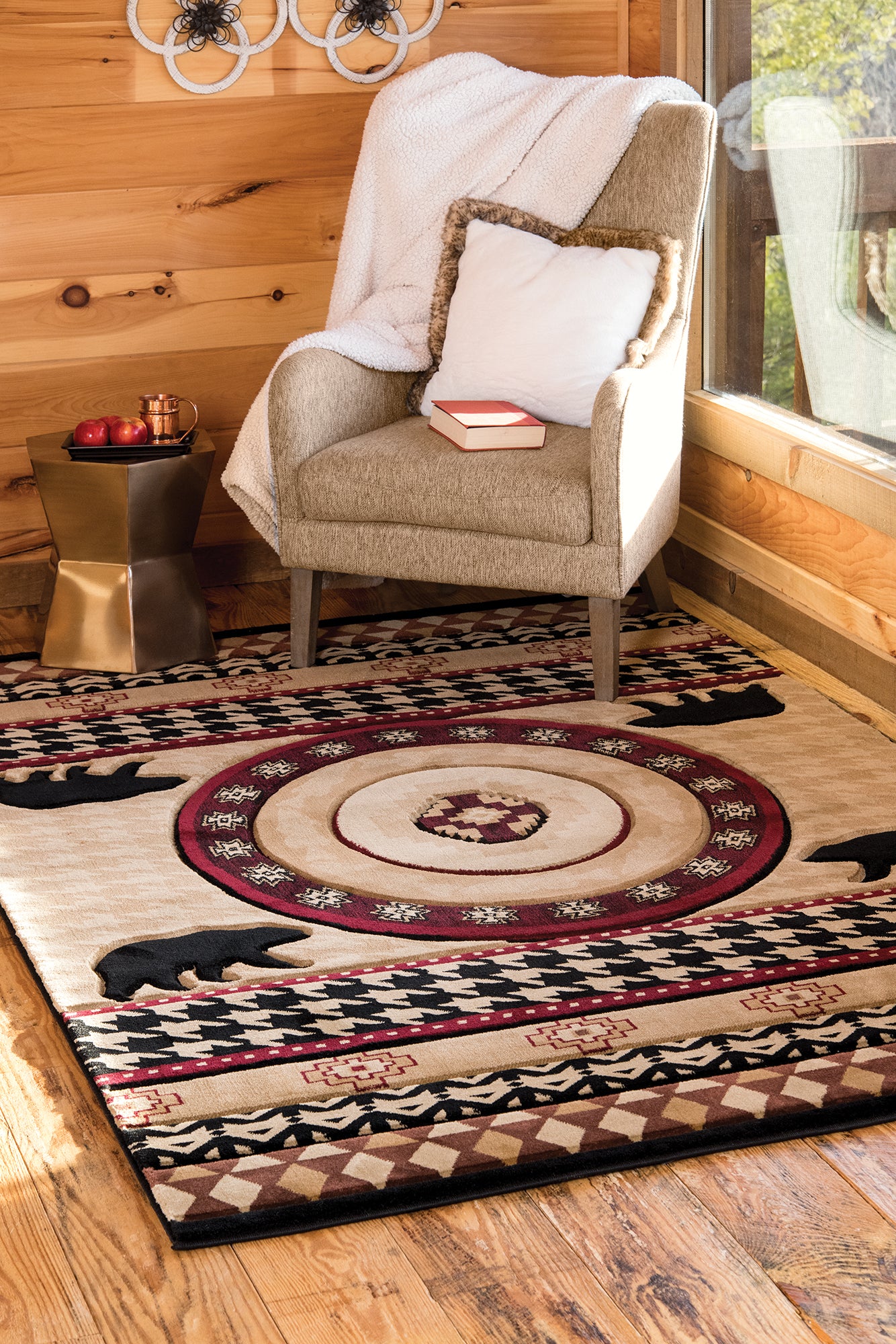 2055-Haven Synthetic Blend Indoor Area Rug by United Weavers