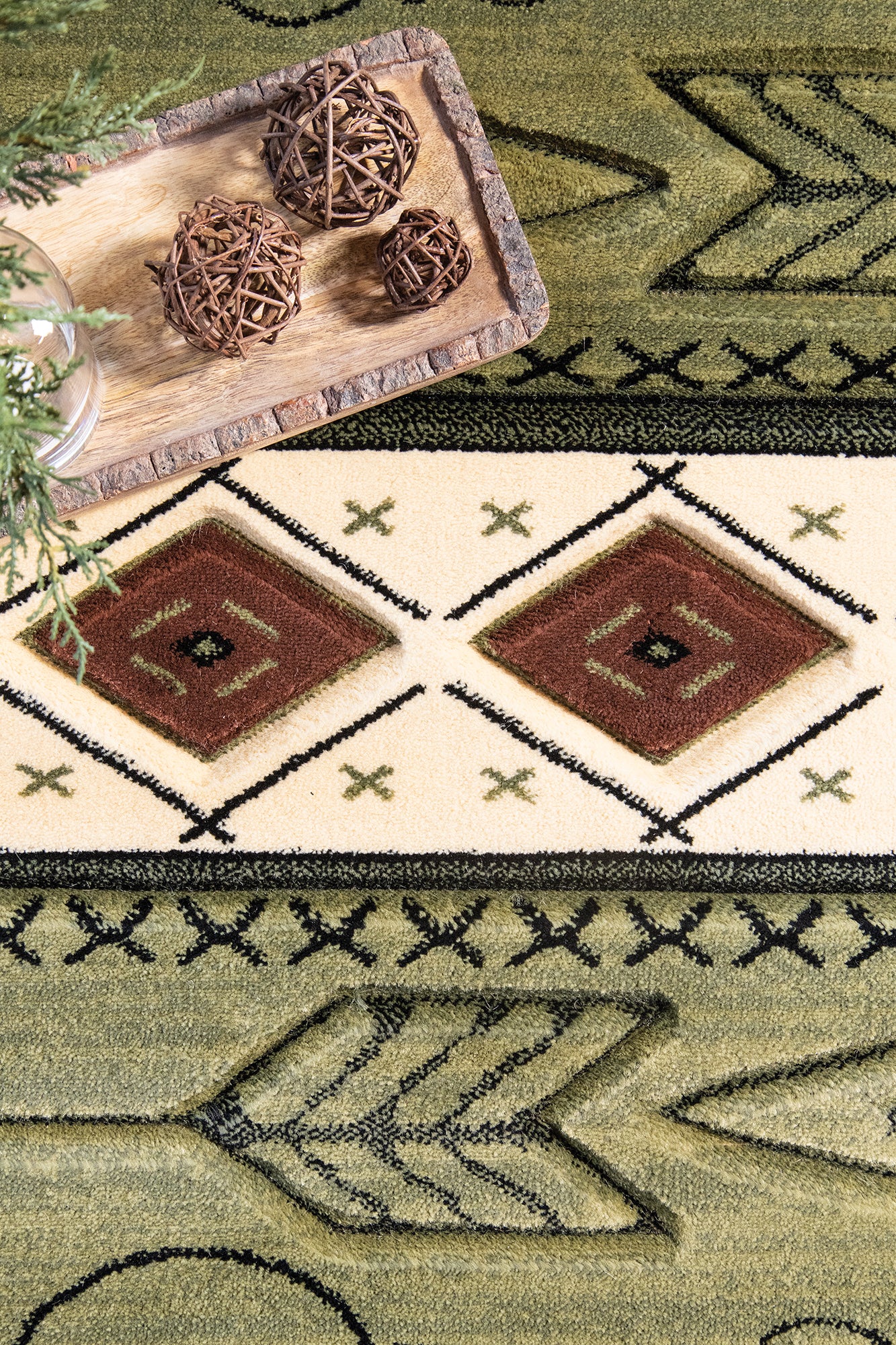 2055-Timberland Synthetic Blend Indoor Area Rug by United Weavers