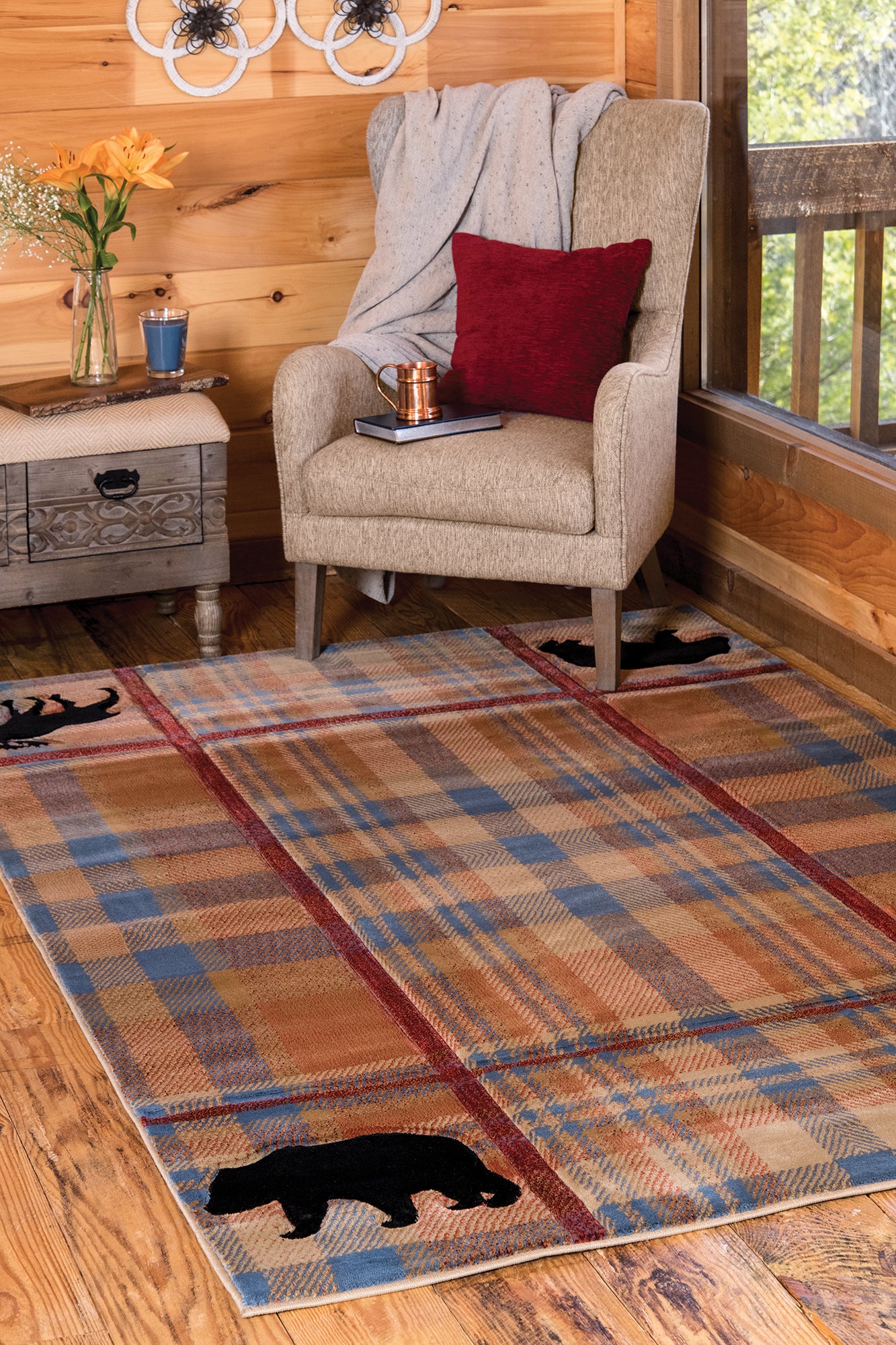 2055-Nomad Synthetic Blend Indoor Area Rug by United Weavers