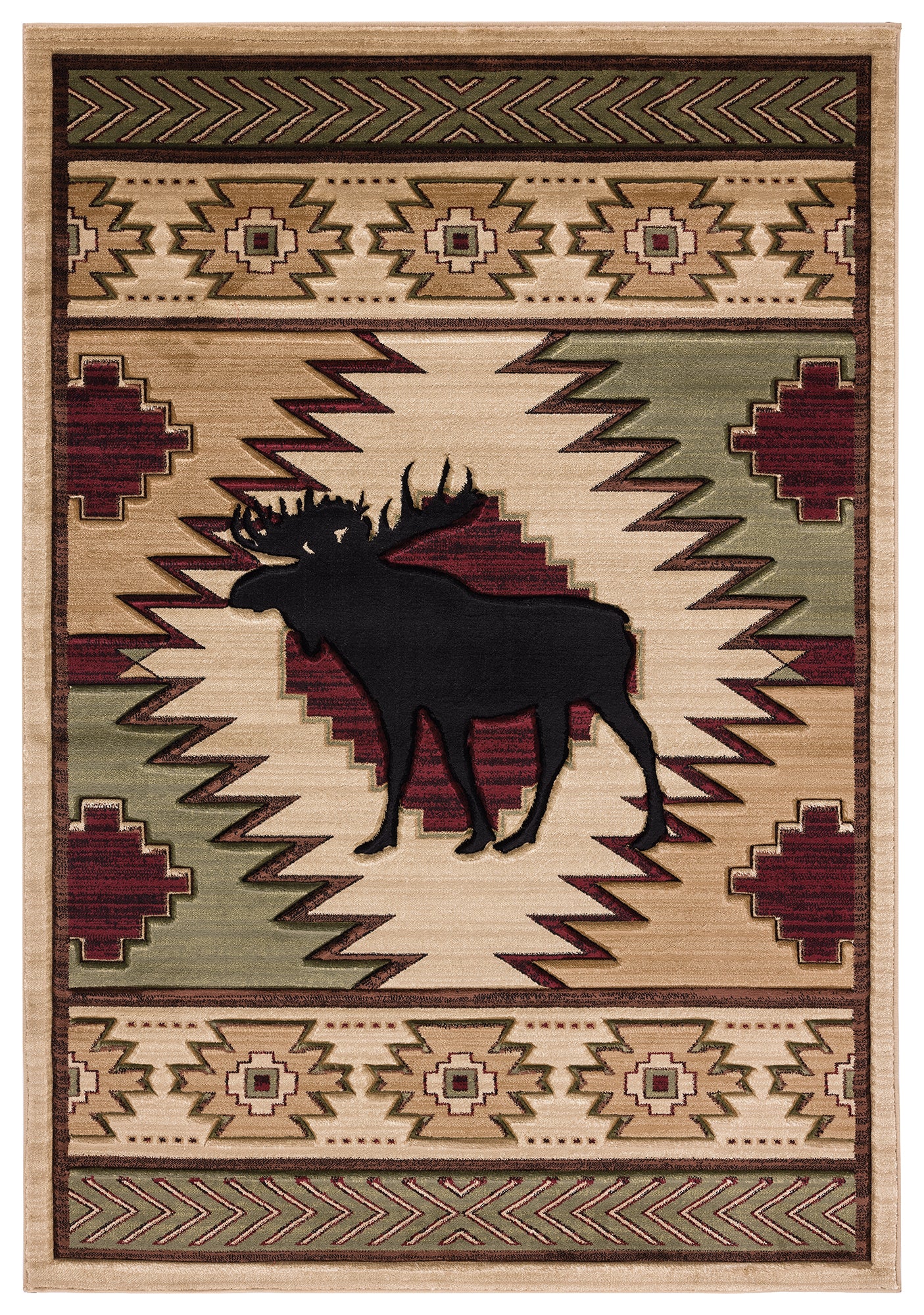 2055-Elka Synthetic Blend Indoor Area Rug by United Weavers