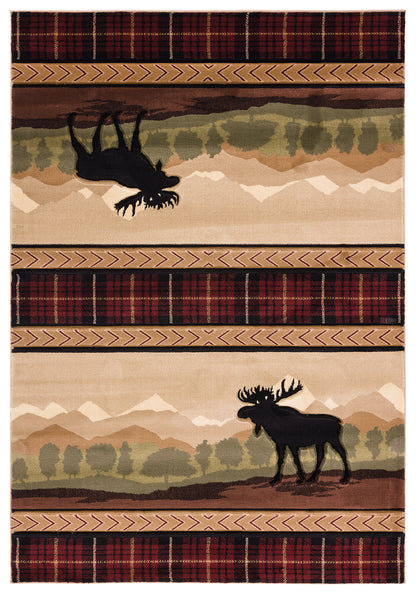 2055-Rose Hill Synthetic Blend Indoor Area Rug by United Weavers