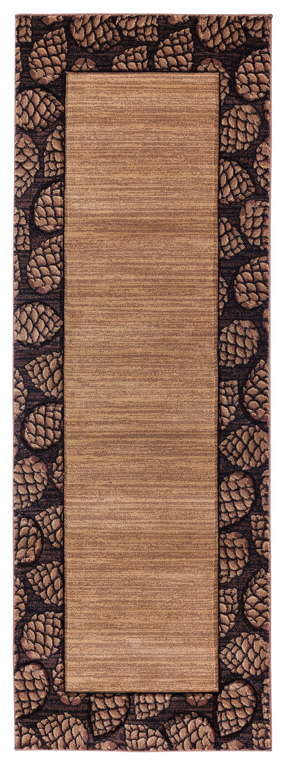 2055-Pine Border Synthetic Blend Indoor Area Rug by United Weavers