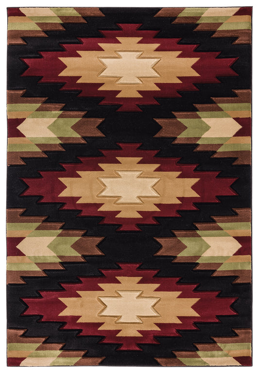 2055-Navajo Synthetic Blend Indoor Area Rug by United Weavers