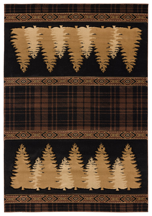 2055-Woodland Synthetic Blend Indoor Area Rug by United Weavers