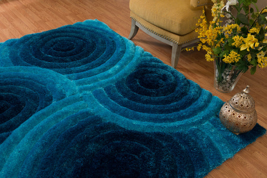 2100-Fluffy Synthetic Blend Indoor Area Rug by United Weavers