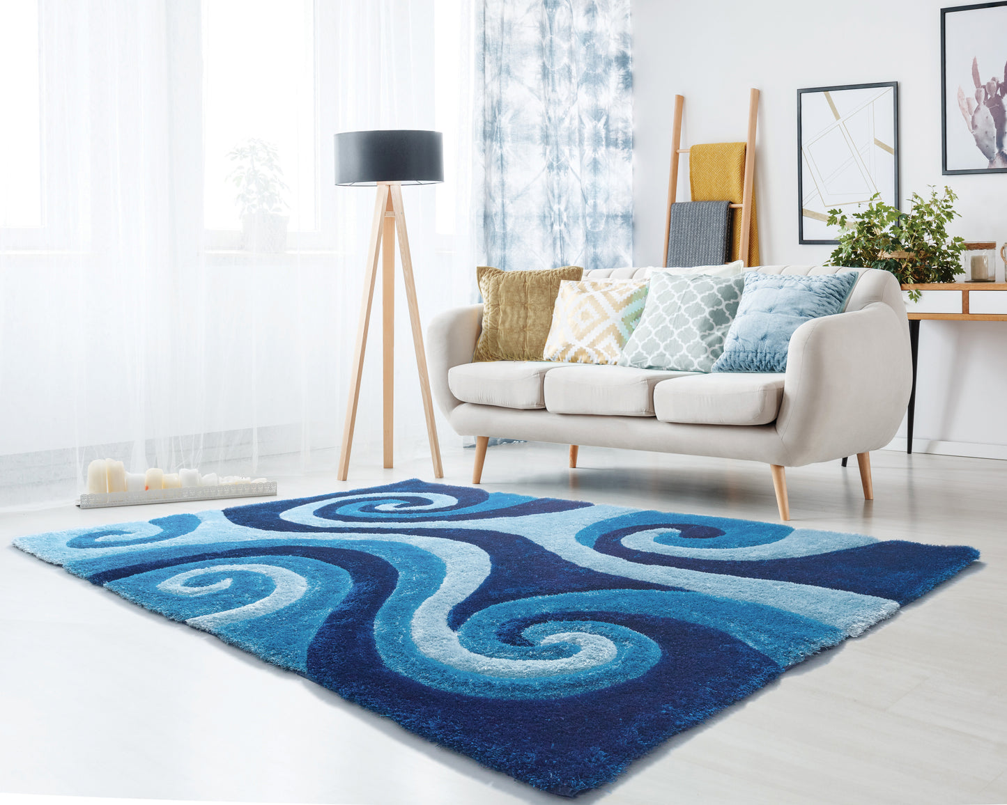 2100-Chimes Synthetic Blend Indoor Area Rug by United Weavers