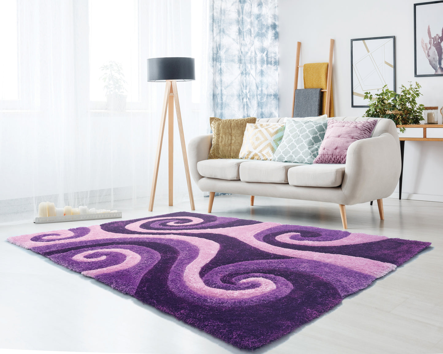 2100-Chimes Synthetic Blend Indoor Area Rug by United Weavers