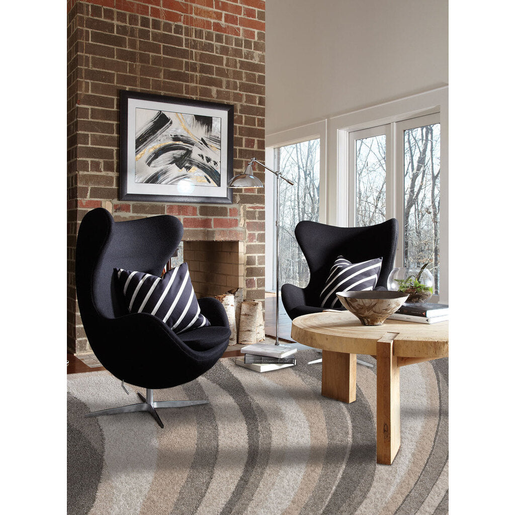 Mineral-Wave Synthetic Blend Indoor Area Rug by Capel Rugs