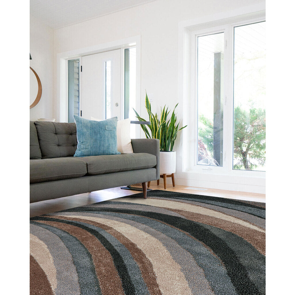 Mineral-Wave Synthetic Blend Indoor Area Rug by Capel Rugs