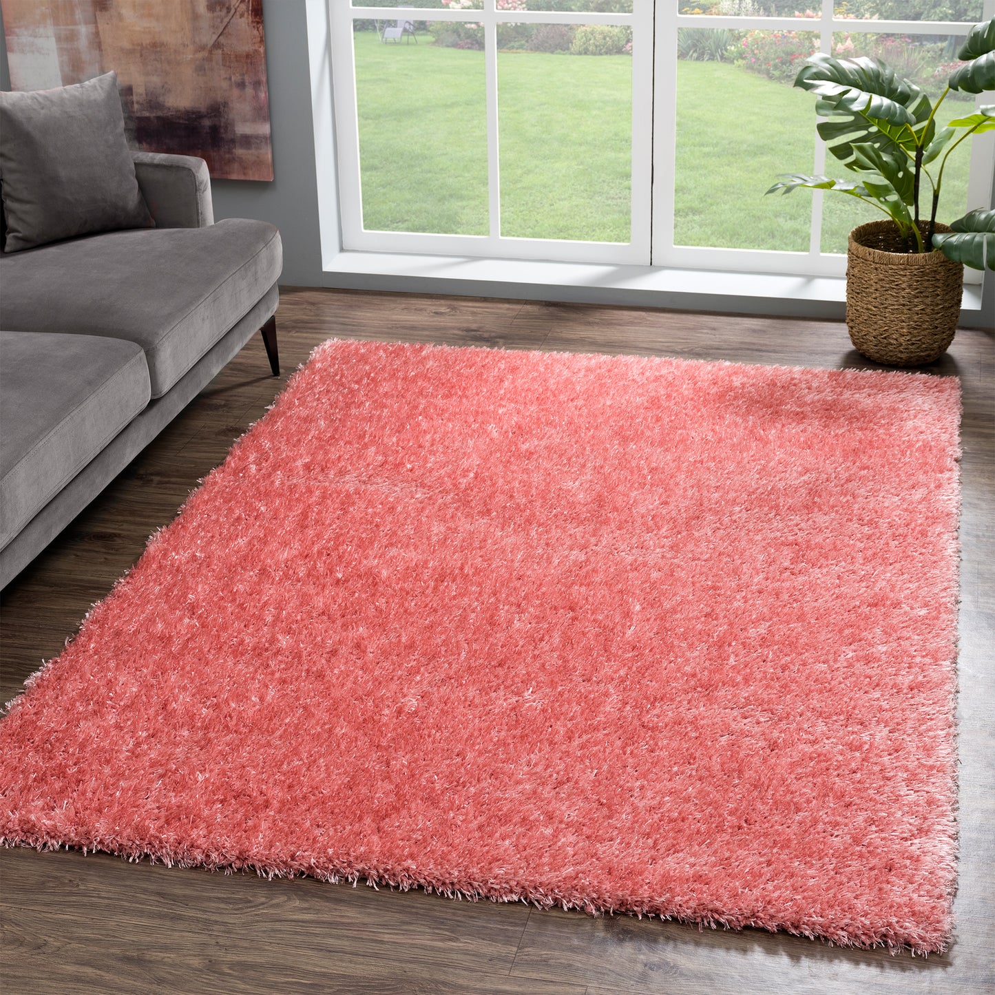 3100-Rose Synthetic Blend Indoor Area Rug by United Weavers