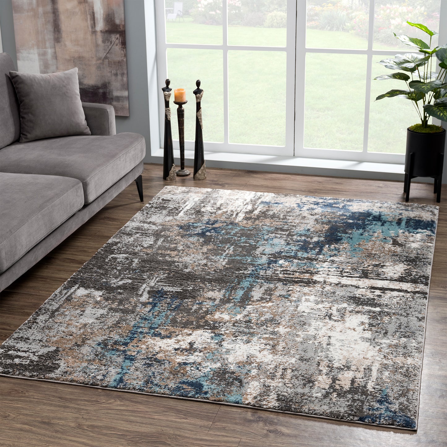 3110-Modern Fusion Synthetic Blend Indoor Area Rug by United Weavers