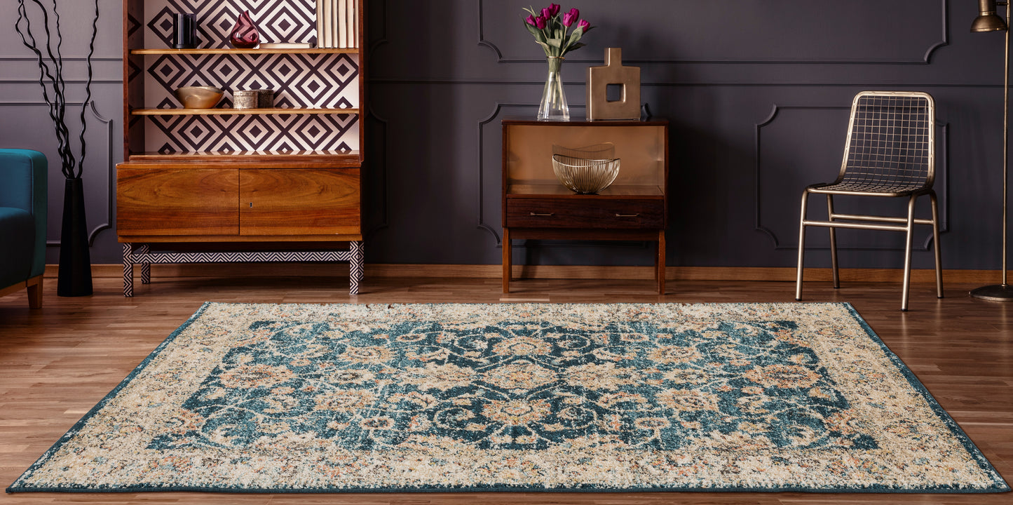 3801-Bey Synthetic Blend Indoor Area Rug by United Weavers