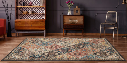 3801-Amira Synthetic Blend Indoor Area Rug by United Weavers