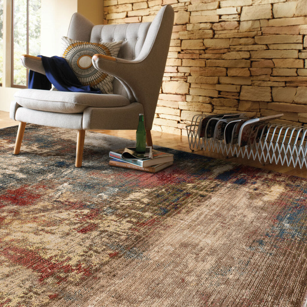 Landis-Abstract Synthetic Blend Indoor Area Rug by Capel Rugs