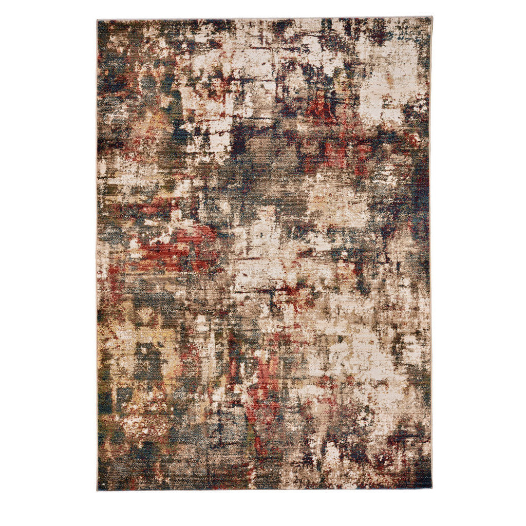 Alden-Abstract Synthetic Blend Indoor Area Rug by Capel Rugs