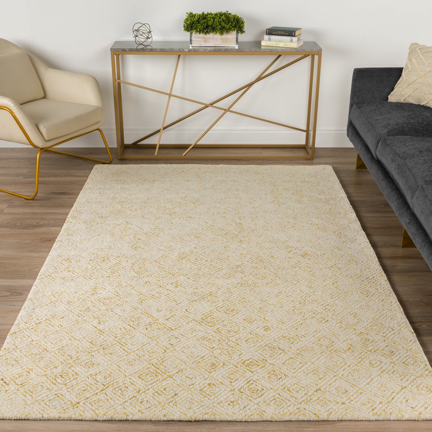 Zoe ZZ1 Hand Tufted Wool Indoor Area Rug by Dalyn Rugs