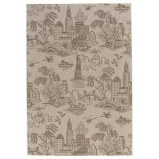 Finesse-NY Toile Synthetic Blend Indoor Area Rug by Capel Rugs