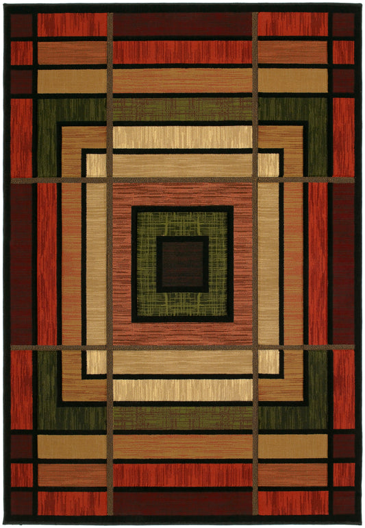 510-Ambience Synthetic Blend Indoor Area Rug by United Weavers