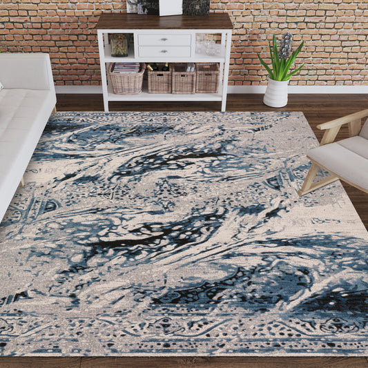 Cascina CC8 Machine Woven Synthetic Blend Indoor Area Rug by Dalyn Rugs
