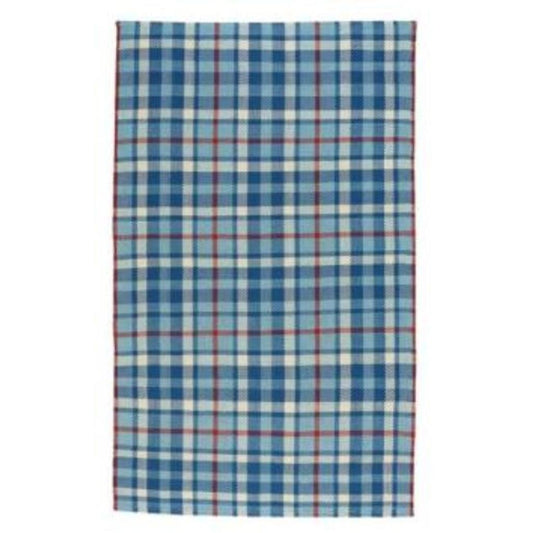 Beach Club Plaid Synthetic Blend Indoor Area Rug by Capel Rugs