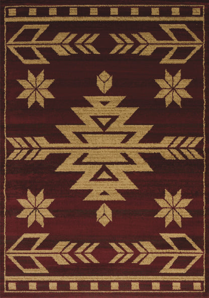 750-Teton Synthetic Blend Indoor Area Rug by United Weavers
