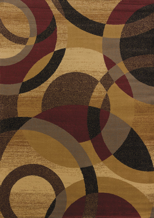 750-Ricochet Synthetic Blend Indoor Area Rug by United Weavers