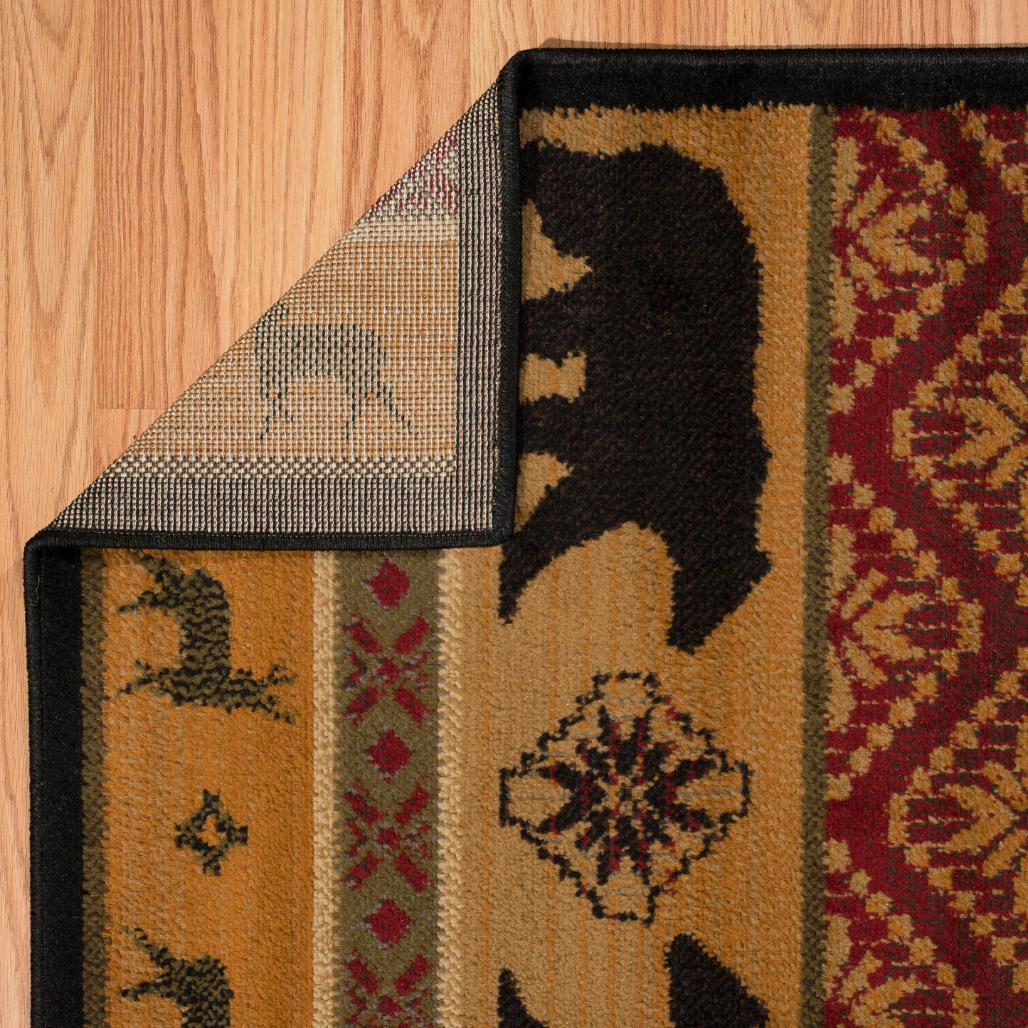 750-Nordic_Bear Synthetic Blend Indoor Area Rug by United Weavers