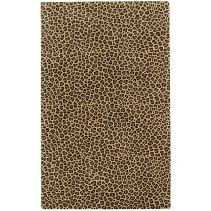 Safari-Leopard WOOL Indoor Area Rug by Capel Rugs