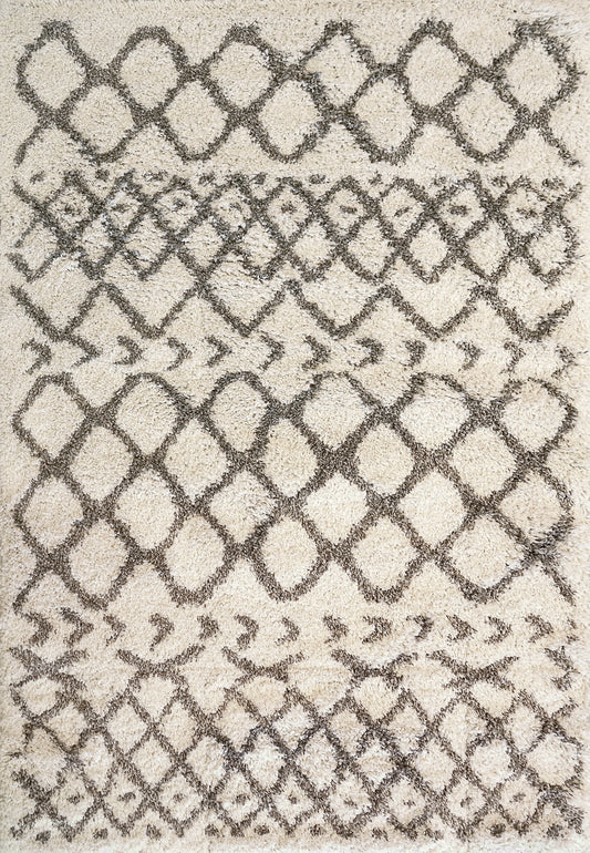 Dynamic Rugs ABYSS 5084 Ivory/Grey Area Rug