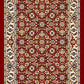 Dynamic Rugs ANCIENT GARDEN 57011 Red/Ivory Area Rug