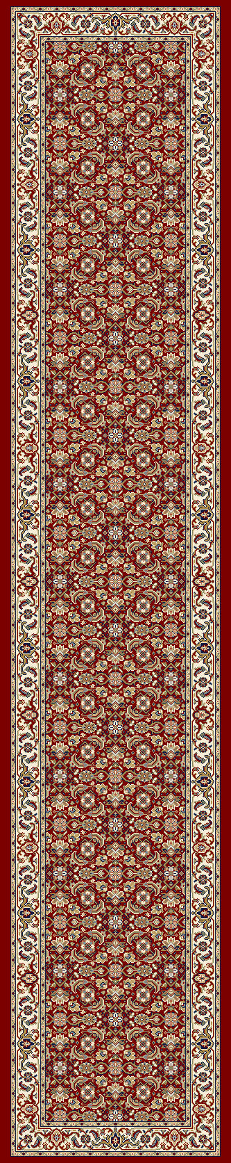 Dynamic Rugs ANCIENT GARDEN 57011 Red/Ivory Area Rug