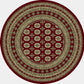 Dynamic Rugs ANCIENT GARDEN 57102 Red/Beige Area Rug