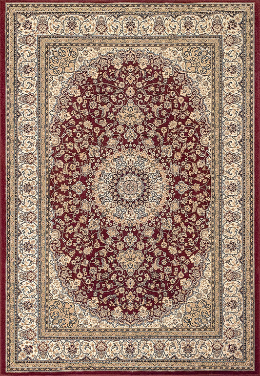 Dynamic Rugs ANCIENT GARDEN 57119 Red/Ivory Area Rug