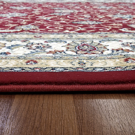 Dynamic Rugs ANCIENT GARDEN 57120 Red/Ivory Area Rug