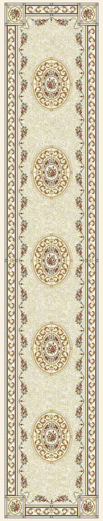 Dynamic Rugs ANCIENT GARDEN 57226 Ivory Area Rug