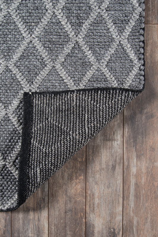 Andes Trellis, Geometric Wool Indoor Area Rug by Momeni Rugs
