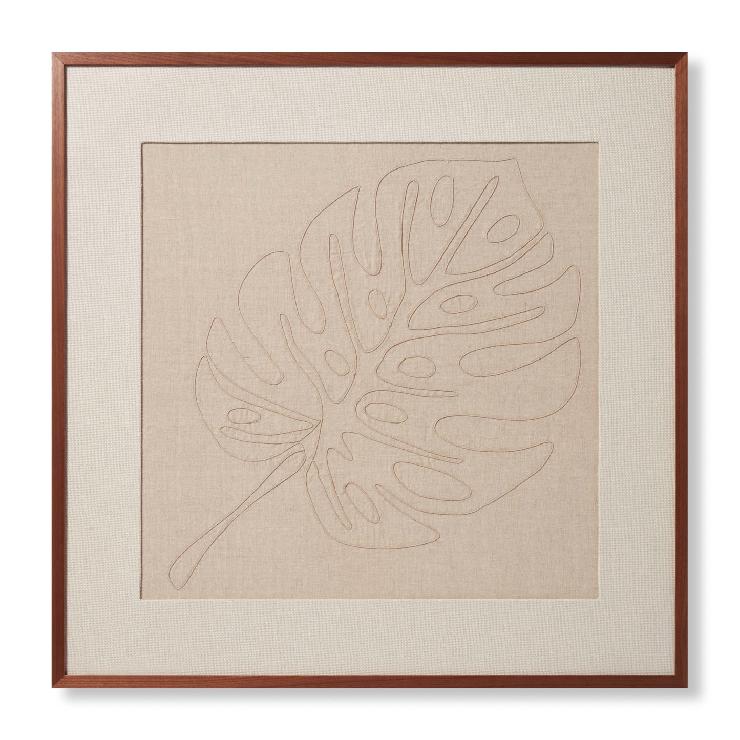 Monstera MONST Cotton Indoor Wall Art from Loloi