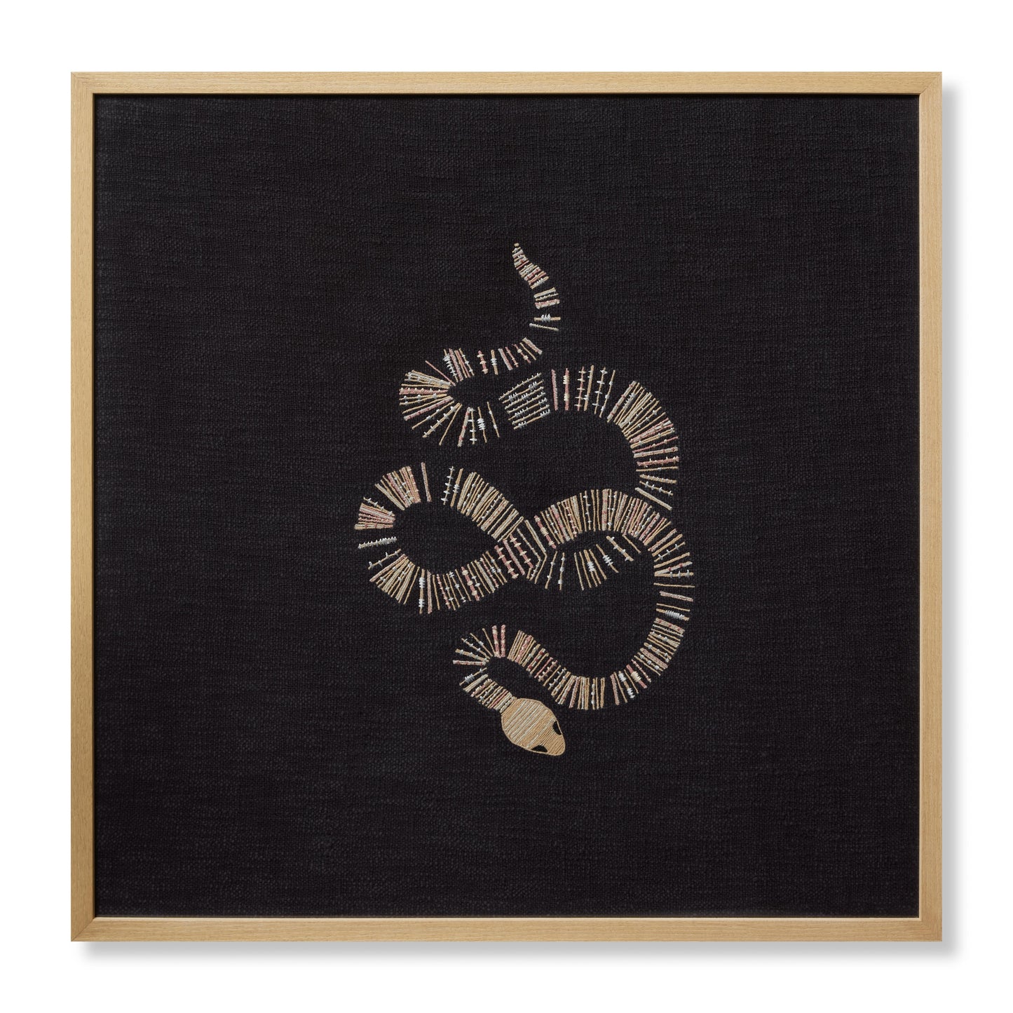 Snake Eyes SNAKX Cotton Indoor Wall Art from Loloi