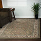 Dynamic Rugs ANCIENT GARDEN 57078 Green/Ivory Area Rug
