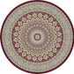 Dynamic Rugs ANCIENT GARDEN 57090 Red Area Rug