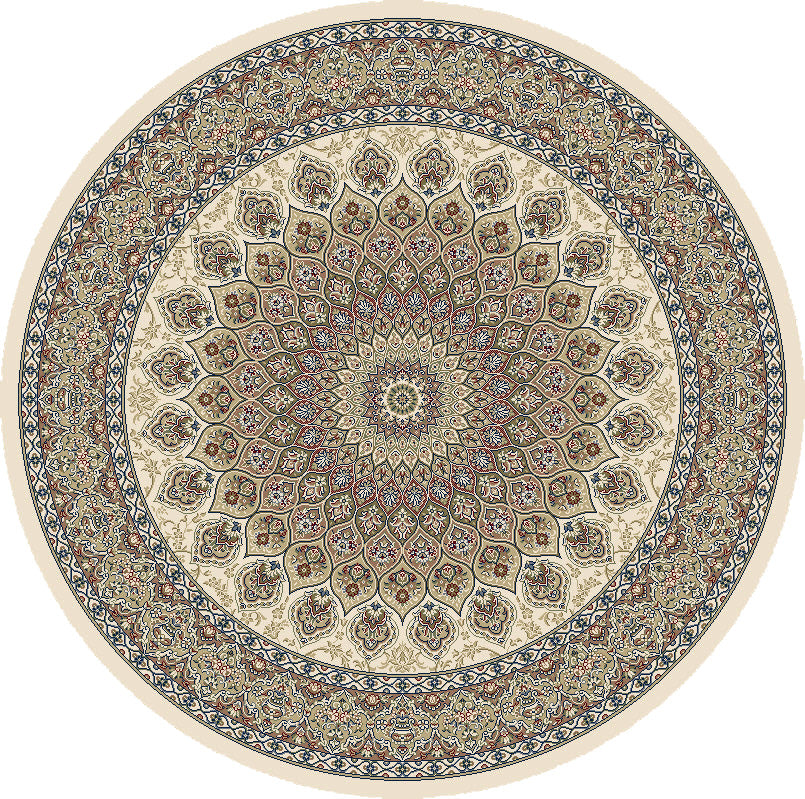 Dynamic Rugs ANCIENT GARDEN 57090 Ivory Area Rug