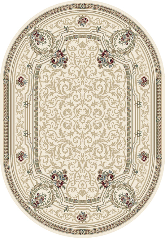 Dynamic Rugs ANCIENT GARDEN 57091 Ivory Area Rug