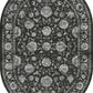 Dynamic Rugs ANCIENT GARDEN 57126 Charcoal/Silver Area Rug
