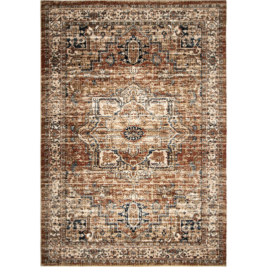 Aria Heriz Medallion Synthetic Blend Indoor Area Rug by Orian Rugs