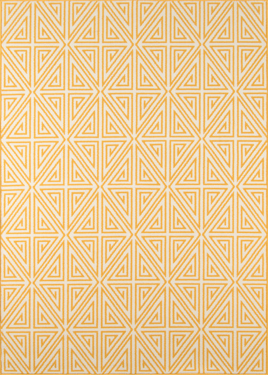 Baja Geometric Synthetic Blend Contemporary Area Rug by Momeni Rugs