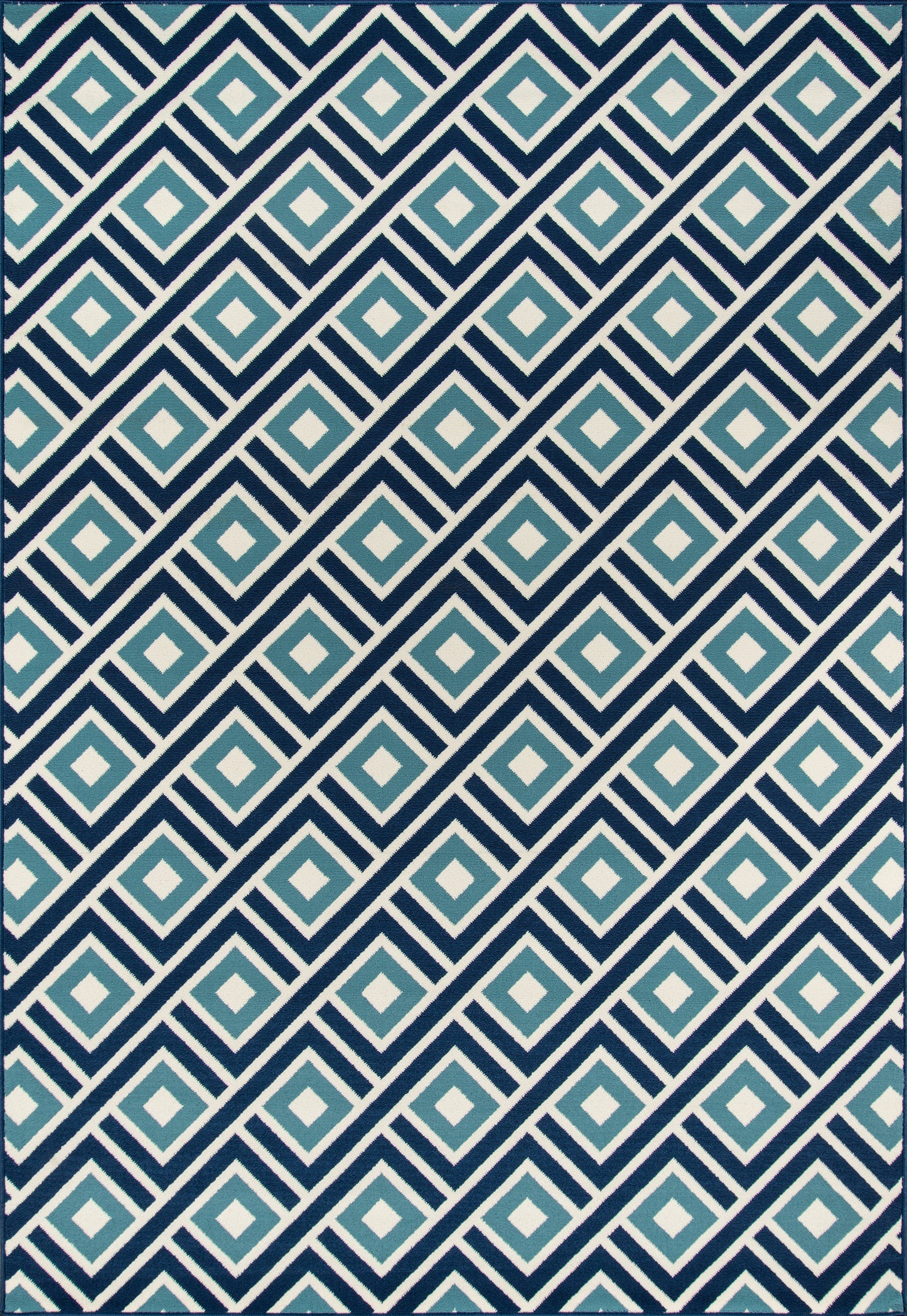 Baja Geometric Synthetic Blend Contemporary Area Rug by Momeni Rugs