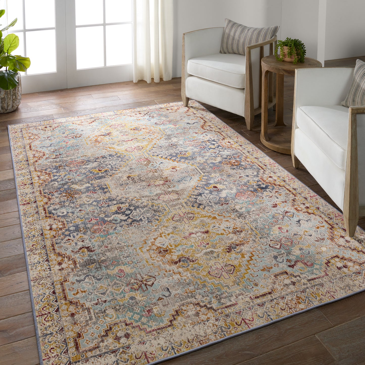 Bequest Esquire Machine Made Synthetic Blend Outdoor Area Rug From Vibe by Jaipur Living