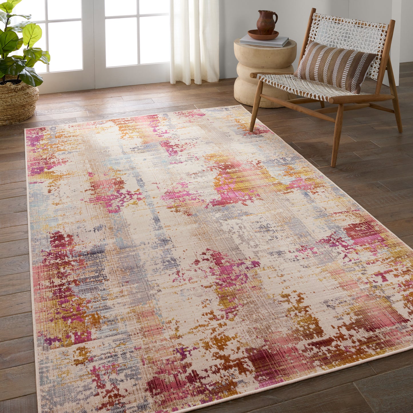 Bequest Vidame Machine Made Synthetic Blend Outdoor Area Rug From Vibe by Jaipur Living